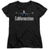 CALIFORNICATION/OUTSTRETCHED - S/S WOMENS TEE - BLACK