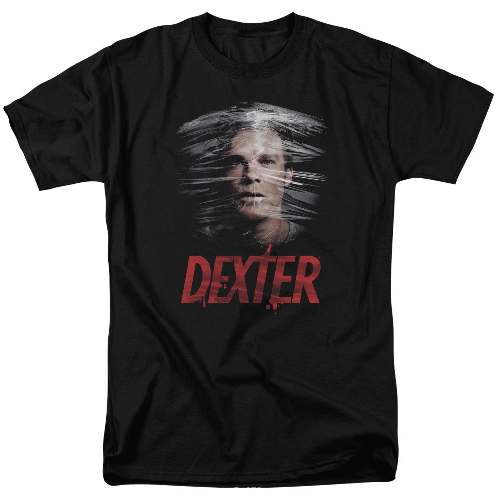 DEXTER/PLASTIC WRAP - S/S ADULT 18/1  -  BLACK