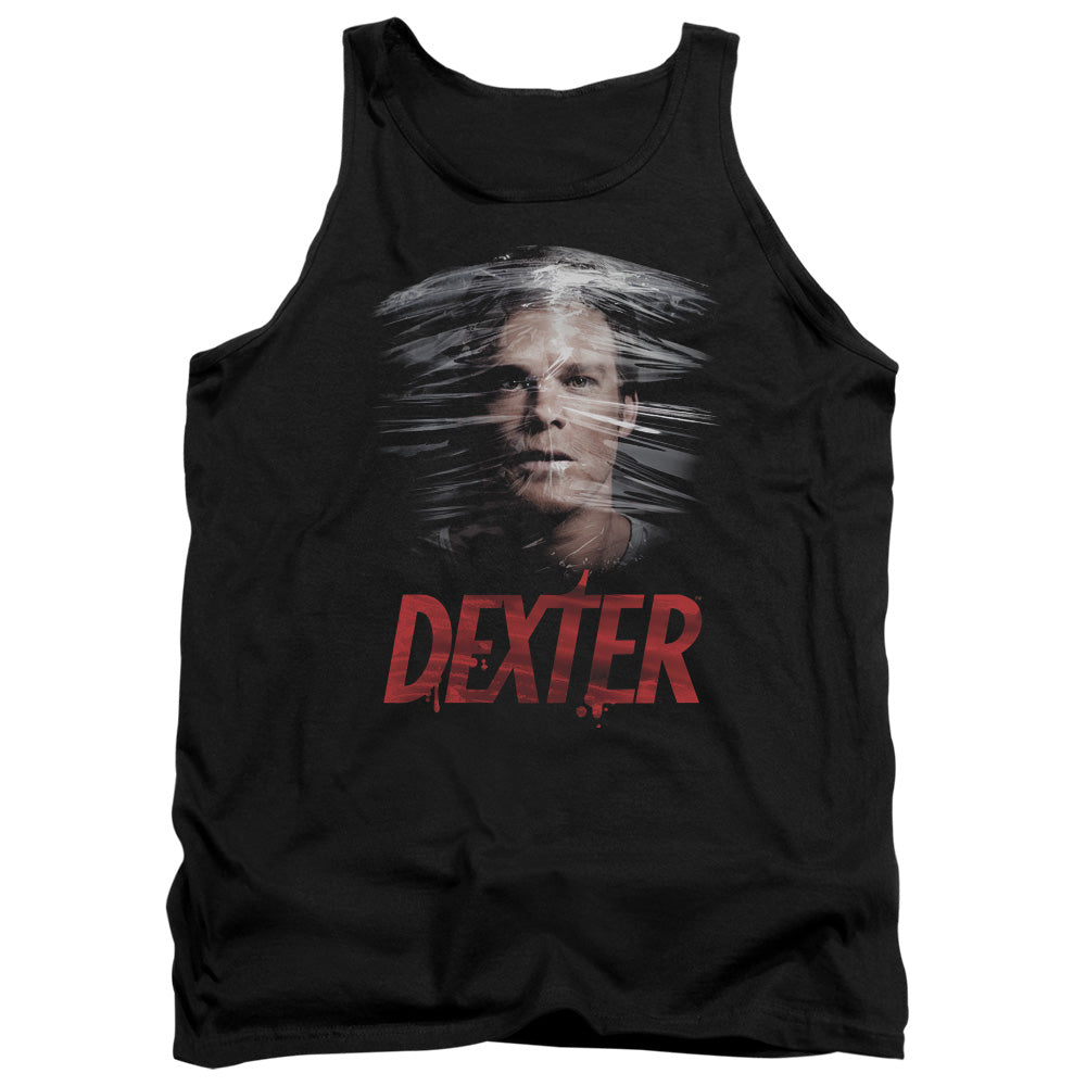 DEXTER/PLASTIC WRAP - ADULT TANK - BLACK