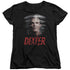 DEXTER/PLASTIC WRAP - S/S WOMENS TEE - BLACK