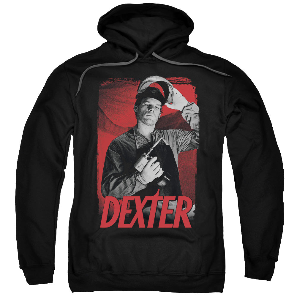DEXTER/SEE SAW - ADULT PULLOVER HOODIE - BLACK
