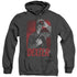 DEXTER/SEE SAW - ADULT HEATHER HOODIE - BLACK