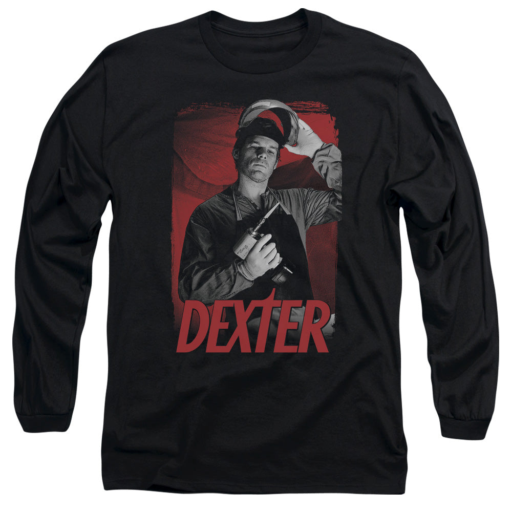DEXTER/SEE SAW -  L/S ADULT 18/1  - BLACK