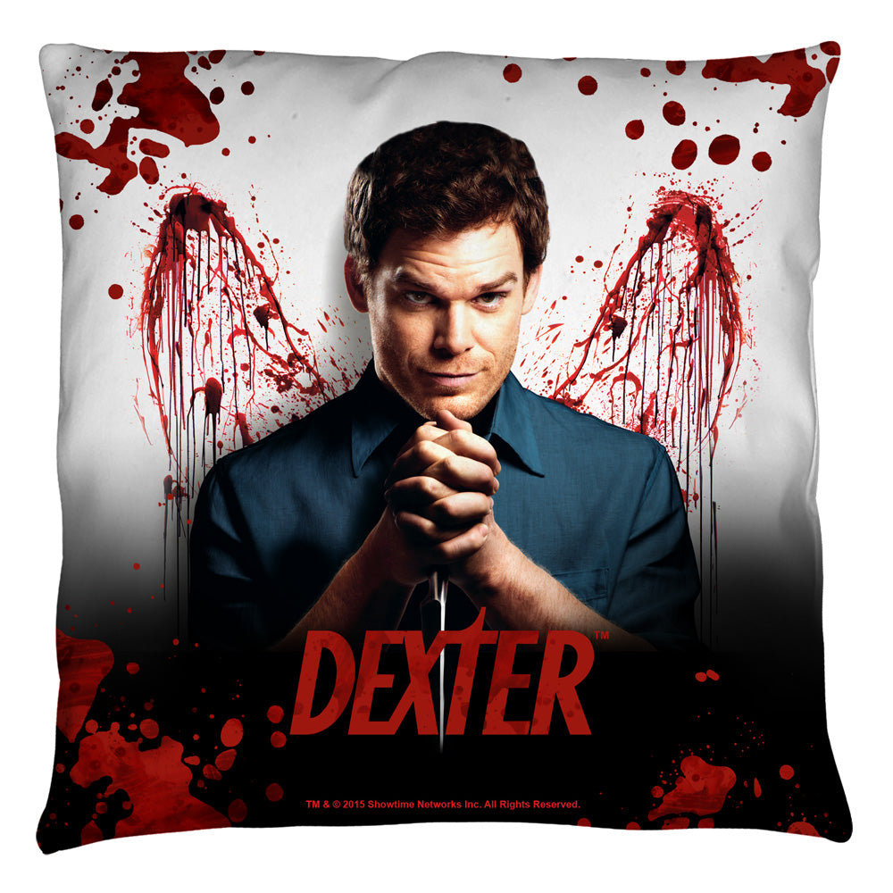 DEXTER/BLOOD NEVER LIES - THROW PILLOW