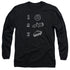 TWIN PEAKS/PIE LOG DONUT -  L/S ADULT 18/1  - BLACK