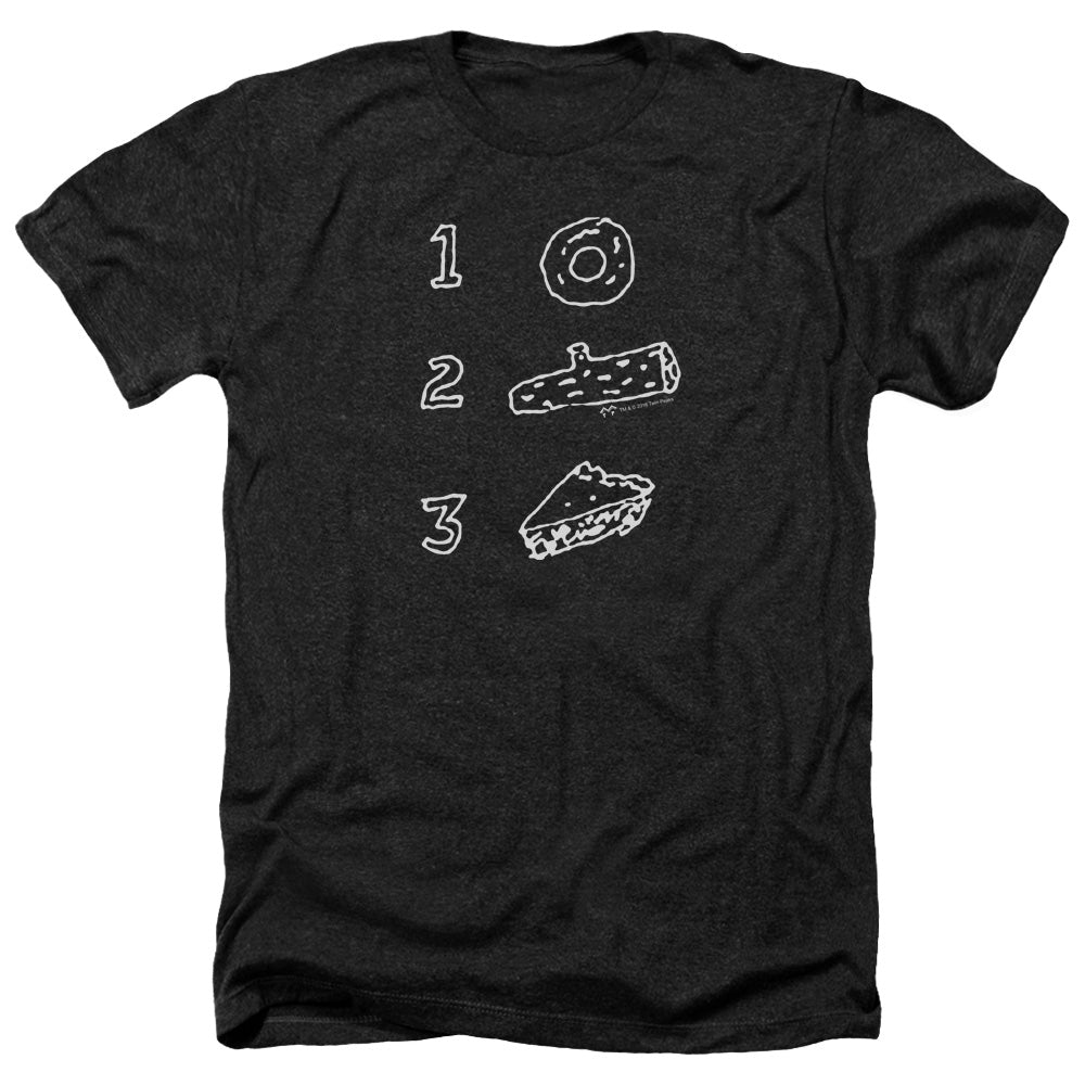 TWIN PEAKS/PIE LOG DONUT - ADULT HEATHER - BLACK