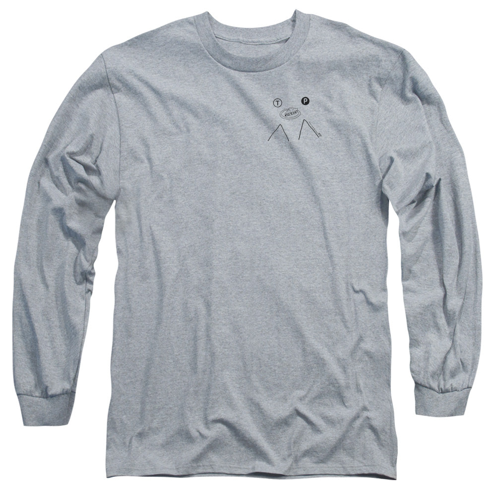 TWIN PEAKS/PEAK PIE -  L/S ADULT 18/1  - ATHLETIC HEATHER