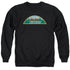 TWIN PEAKS/SHERIFF DEPARTMENT - ADULT CREWNECK SWEATSHIRT - BLACK