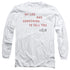 TWIN PEAKS/MY LOG -  L/S ADULT 18/1  - WHITE