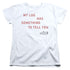 TWIN PEAKS/MY LOG - S/S WOMENS TEE - WHITE