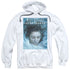 TWIN PEAKS/WHO KILLED LAURA - ADULT PULLOVER HOODIE - WHITE