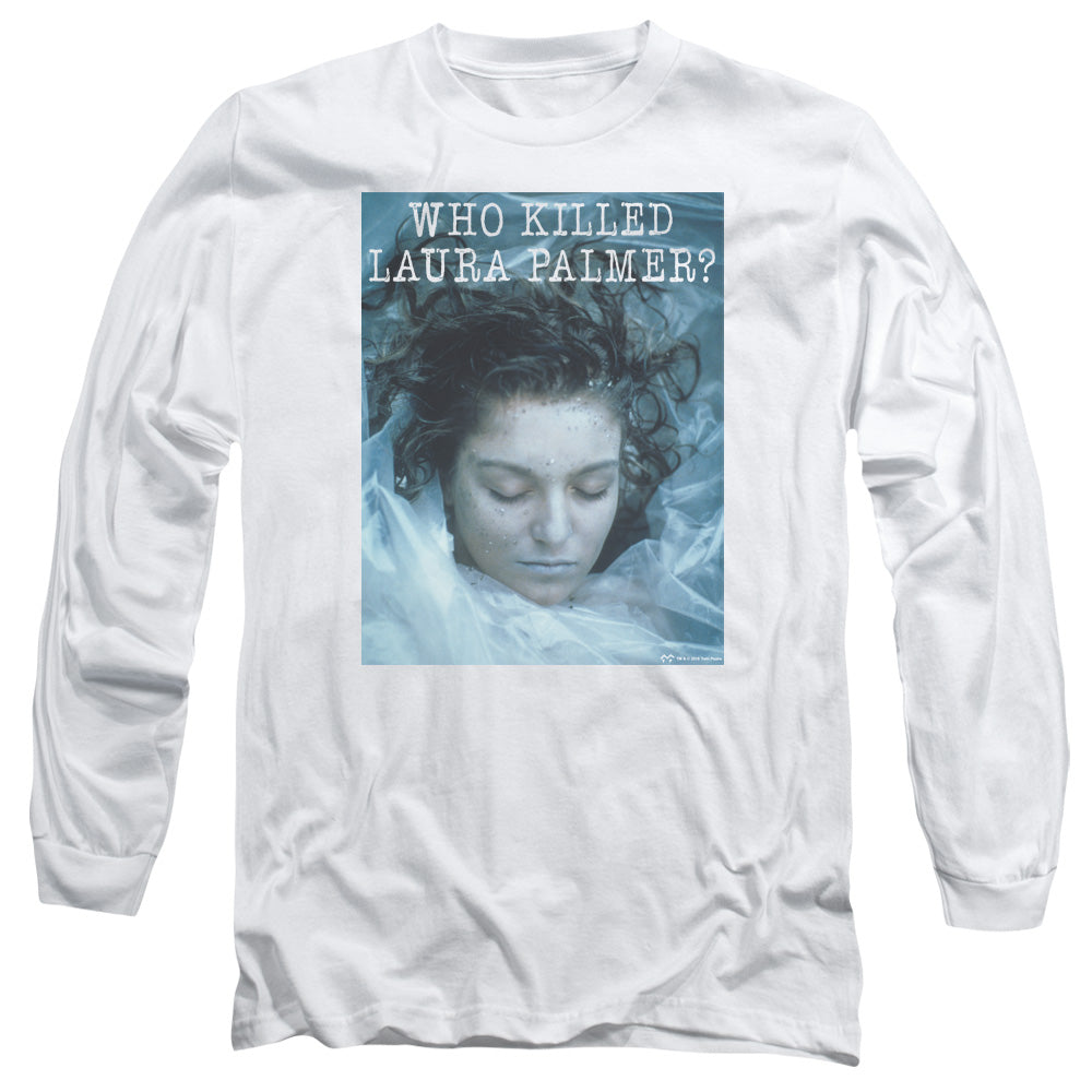 TWIN PEAKS/WHO KILLED LAURA -  L/S ADULT 18/1  - WHITE