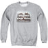 TWIN PEAKS/WELCOME TO - ADULT CREWNECK SWEATSHIRT - ATHLETIC HEATHER