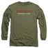 TWIN PEAKS/POPULATION -  L/S ADULT 18/1  - MILITARY GREEN