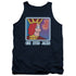 TWIN PEAKS/ONE EYED JACKS - ADULT TANK - NAVY