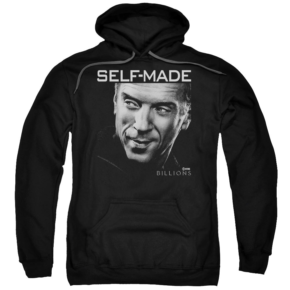 BILLIONS/SELF MADE - ADULT PULLOVER HOODIE - BLACK