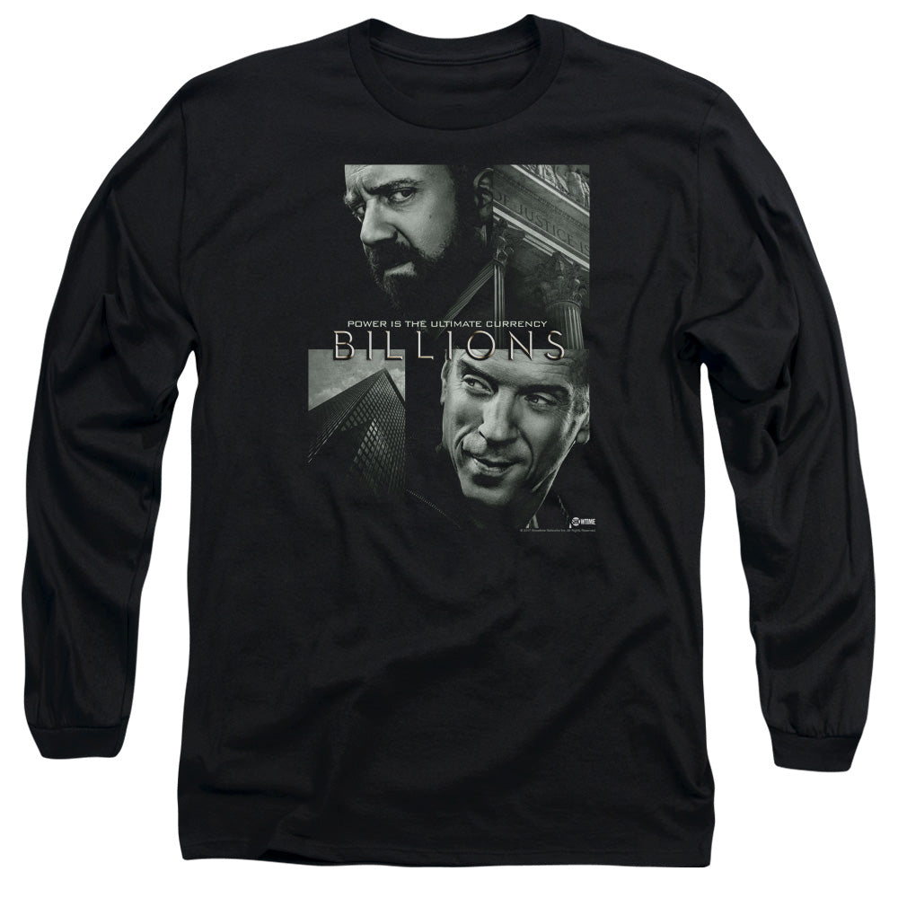BILLIONS/CURRENCY POSTER -  L/S ADULT 18/1  - BLACK