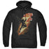 SHAZAM MOVIE/TIGER BOLT - ADULT PULLOVER HOODIE - BLACK