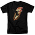 SHAZAM MOVIE/TIGER BOLT - S/S ADULT 18/1 - BLACK