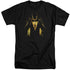SHAZAM MOVIE/WHATS INSIDE - S/S ADULT TALL 18/1 - BLACK