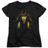 SHAZAM MOVIE/WHATS INSIDE - S/S WOMENS TEE - BLACK