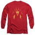 SHAZAM MOVIE/WHATS INSIDE - L/S ADULT 18/1 - RED