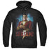 SHAZAM MOVIE/BLOWING UP - ADULT PULLOVER HOODIE - BLACK