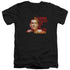 SHAZAM MOVIE/SHAZAM HOPE - S/S ADULT V-NECK 30/1 - BLACK