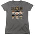 SHAZAM MOVIE/CHIBI GROUP - S/S WOMENS TEE - CHARCOAL