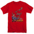 SUPERMAN/BREAKING CHAINS - S/S ADULT 18/1 - RED