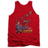 SUPERMAN/BREAKING CHAINS - ADULT TANK - RED