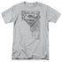 SUPERMAN/RIVETED METAL - S/S ADULT 18/1 - ATHLETIC HEATHER