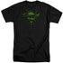 SUPERMAN/CIRCUITS SHIELD - S/S ADULT TALL 18/1 - BLACK