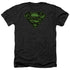 SUPERMAN/CIRCUITS SHIELD - ADULT HEATHER - BLACK