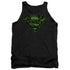 SUPERMAN/CIRCUITS SHIELD - ADULT TANK - BLACK