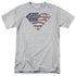 SUPERMAN/ALL - S/S ADULT 18/1 - ATHLETIC HEATHER
