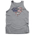 SUPERMAN/ALL - ADULT TANK - ATHLETIC HEATHER