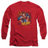 SUPERMAN/SORRY ABOUT THE WALL - L/S ADULT 18/1 - RED