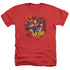 SUPERMAN/SORRY ABOUT THE WALL - ADULT HEATHER - RED