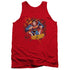 SUPERMAN/SORRY ABOUT THE WALL - ADULT TANK - RED