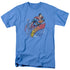 SUPERMAN/UP UP AND AWAY - S/S ADULT 18/1 - CAROLINA BLUE