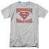 SUPERMAN/MAN OF STEEL JERSEY - S/S ADULT 18/1 - ATHLETIC HEATHER