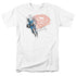 SUPERMAN/SUPER AMERICAN FLAG - S/S ADULT 18/1 - WHITE