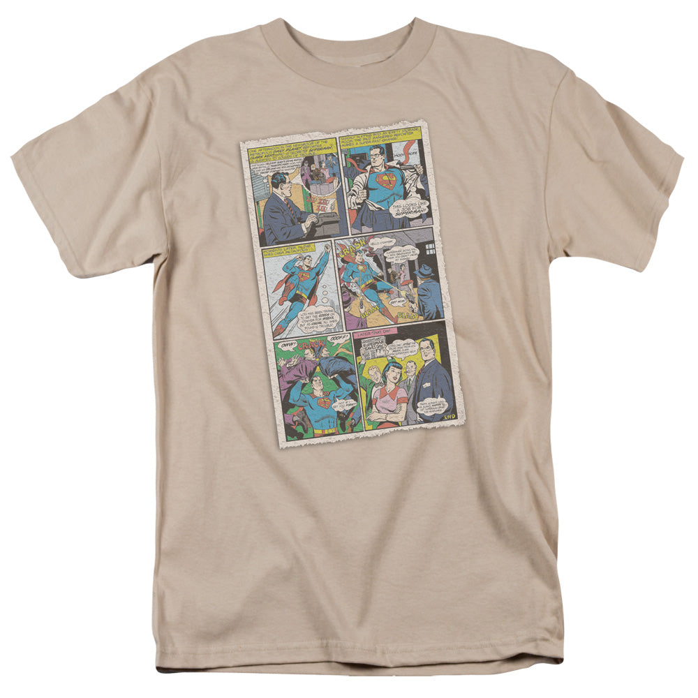 SUPERMAN/VINTAGE COMIC - S/S ADULT 18/1 - SAND