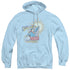 SUPERMAN/INGENIOUS DISGUISE - ADULT PULLOVER HOODIE - LIGHT BLUE