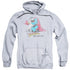 SUPERMAN/AND HIS DOG - ADULT PULLOVER HOODIE - ATHLETIC HEATHER