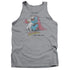 SUPERMAN/AND HIS DOG - ADULT TANK - ATHLETIC HEATHER