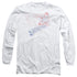 SUPERMAN/SKETCH - L/S ADULT 18/1 - WHITE