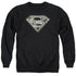 SUPERMAN/ALL ABOUT THE BENJAMINS - ADULT CREWNECK SWEATSHIRT - BLACK