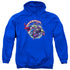 SUPERMAN/SUPERMAN VS MONGOL - ADULT PULLOVER HOODIE - ROYAL BLUE